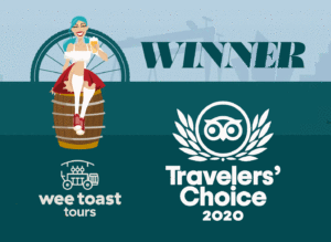 Trip Advisor Top Honour Travellers Choice Goes to Wee Toast Tours in Belfast